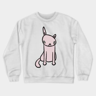 Cute sphynx cat drawing Crewneck Sweatshirt